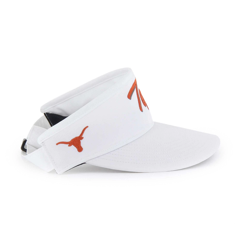 Visière ajustable Melbourne brrr° des Texas Longhorns blancs '47 pour hommes