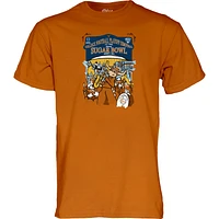 T-shirt bleu 84 Texas Orange Longhorns College Football Playoff 2024 Sugar Bowl Band pour hommes