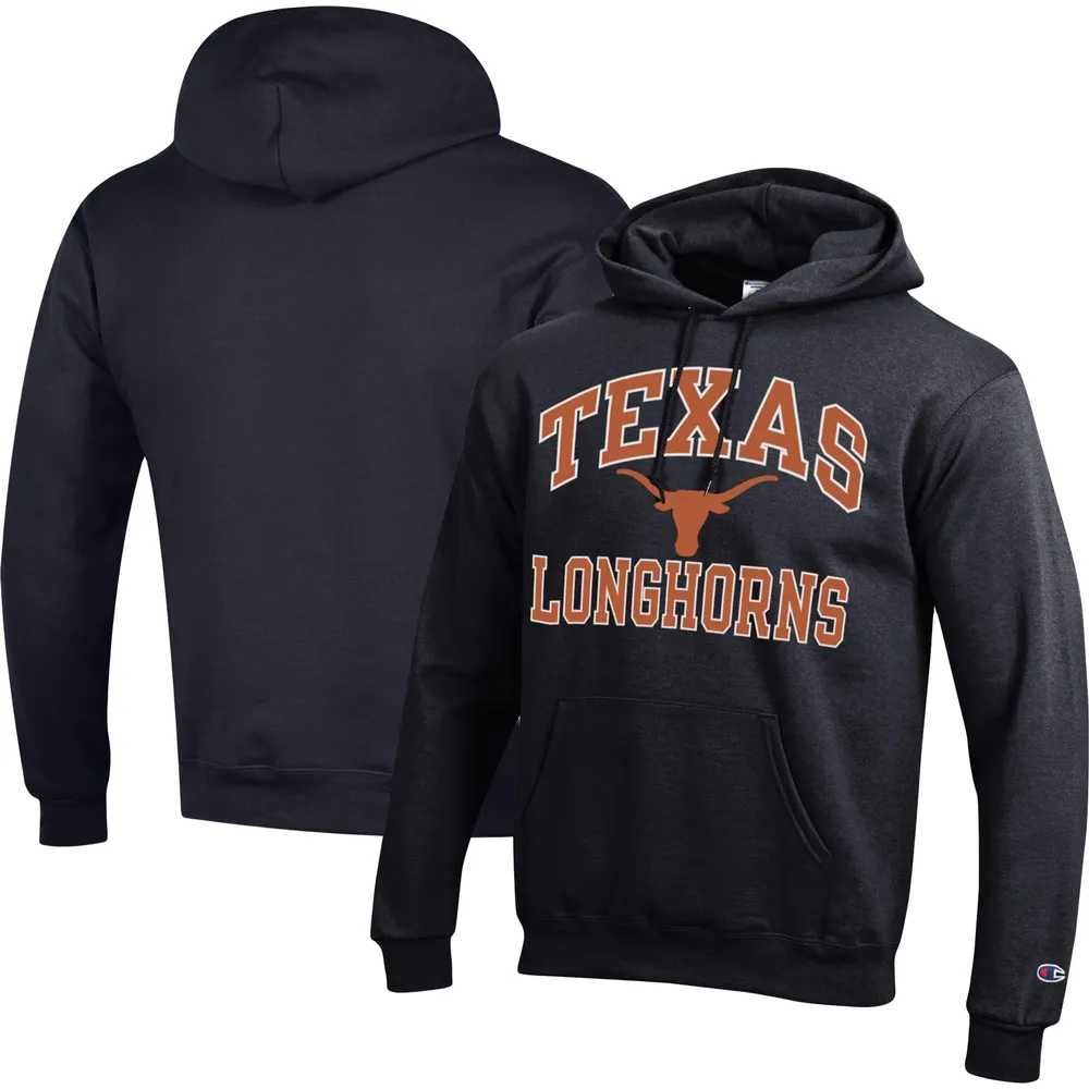 Lids Texas Longhorns Champion High Motor Pullover Hoodie - Black