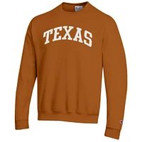 Sweat-shirt en polaire Champion Texas Orange Longhorns Basic Arch pour homme