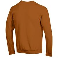 Sweat-shirt en polaire Champion Texas Orange Longhorns Basic Arch pour homme