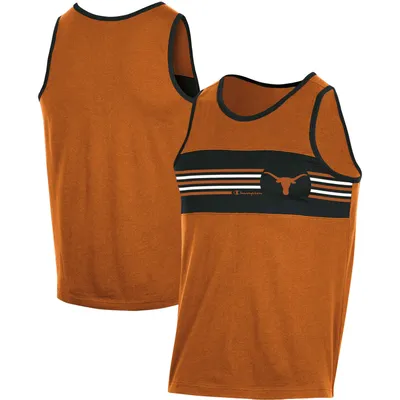 Texas Longhorns Champion Colorblock Tank Top - Orange