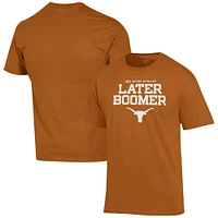 T-shirt à slogan Champion Texas Orange Longhorns Red River Rivalry pour hommes