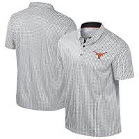 Polo Marty Rival noir pour homme Colosseum Texas Longhorns Big & Tall