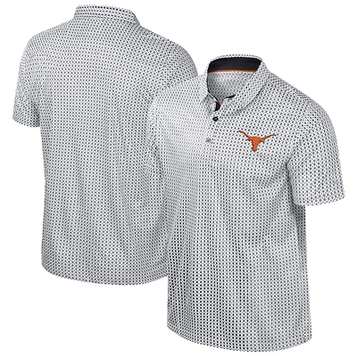 Polo Marty Rival noir pour homme Colosseum Texas Longhorns Big & Tall