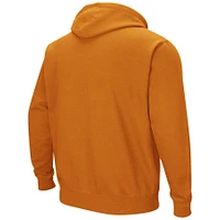 Sweat à capuche Colosseum Texas Orange Longhorns Arch & Team Logo 3.0 pour homme