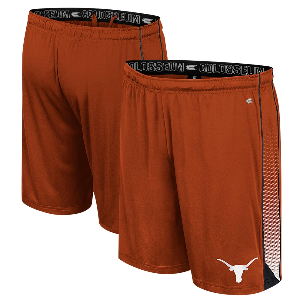 Men's Colosseum Burnt Orange Texas Longhorns Online Shorts