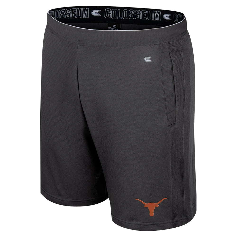 Men's Colosseum Charcoal Texas Longhorns Forget Shorts