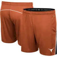 Men's Colosseum Texas Orange Longhorns Laws of Physics Shorts