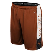 Short Quantum Orange Texas Longhorns pour homme Colosseum