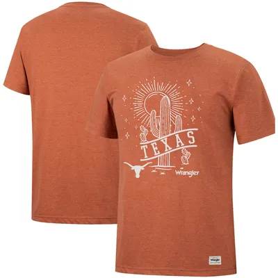 Texas Longhorns Colosseum x Wrangler Desert Landscape T-Shirt - Heather Orange
