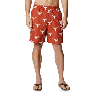 Short imprimé Texas Longhorns Backcast III pour homme de Columbia Orange