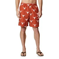 Short imprimé Texas Longhorns Backcast III pour homme de Columbia Orange