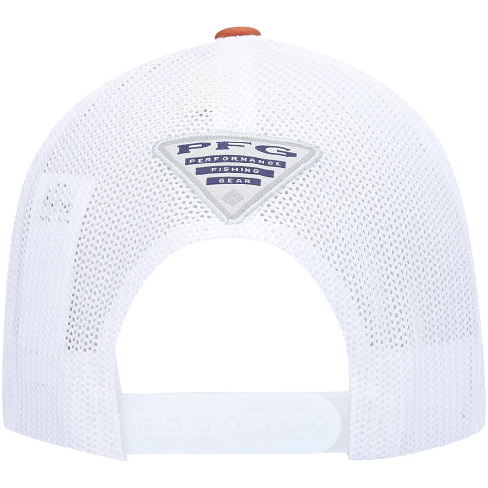 Men's Columbia Texas Orange Texas Longhorns PFG Snapback Hat
