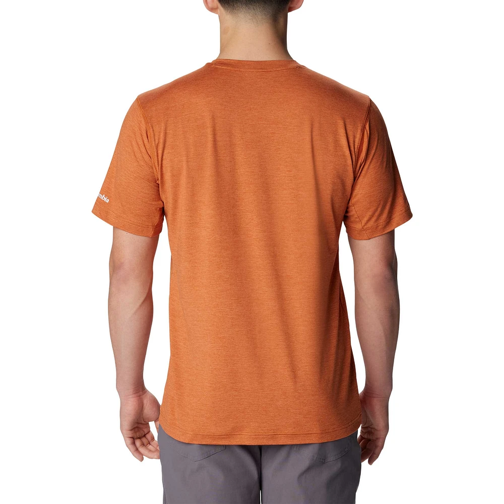 T-shirt Columbia Texas Longhorns Tech Trail Omni-Wick pour hommes