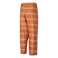 Ensemble de nuit pour homme Concepts Sport Texas Orange/Gris Longhorns T-shirt et pantalon