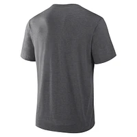 Men's Fanatics Charcoal Texas Longhorns Dynamic Showdown Tri-Blend T-Shirt