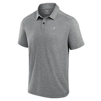 Men's Fanatics  Charcoal Texas Longhorns Performance Polo