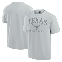 T-shirt Flex Tri-Blend gris pour homme Fanatics Texas Longhorns