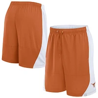 Men's Fanatics Texas Orange/White Longhorns Strength Unleashed Shorts