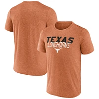 Men's Fanatics  Texas Orange Longhorns Fundamentals Overlay Movement T-Shirt