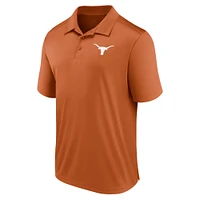 Polo Fanatics Texas Orange Longhorns pour hommes, bloc latéral gauche