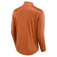 Men's Fanatics Texas Orange Longhorns Tough Minded Quarter-Zip Top