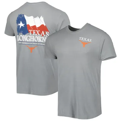 Texas Longhorns Hyperlocal Flying T-Shirt - Gray