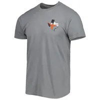 Men's Gray Texas Longhorns Hyperlocal State T-Shirt