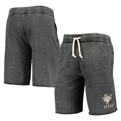 Short de détente Texas Longhorns Victory pour hommes, noir chiné Alternative Apparel