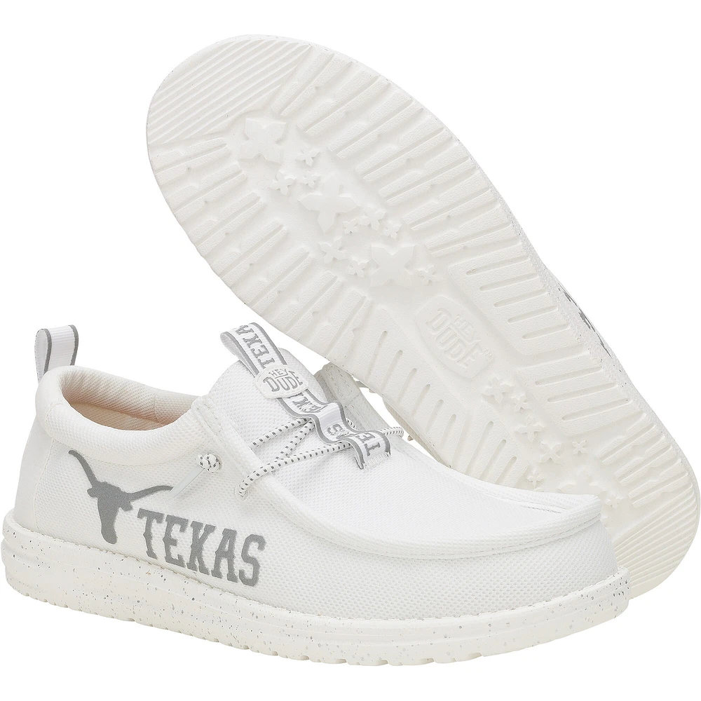 Men's Hey Dude Orange Texas Longhorns Wally Casual Shoes