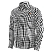 Men's J. Palmer Black Texas Longhorns Dual Threat Long Sleeve Button-Up Shirt
