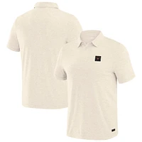 Polo blanc à quatre points Texas Longhorns J. Palmer pour homme