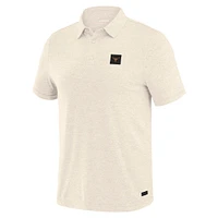 Polo blanc à quatre points Texas Longhorns J. Palmer pour homme