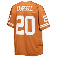 Maillot Mitchell & Ness Earl Campbell Texas Orange Longhorns Big Tall Legacy pour hommes