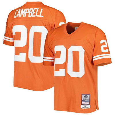 Men's Mitchell & Ness Earl Campbell Texas Orange Longhorns Throwback Jersey