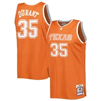 Maillot rétro Kevin Durant orange brûlé de Mitchell & Ness pour homme des Texas Longhorns 2006/07