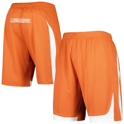 Men's Mitchell & Ness Kevin Durant Texas Orange Longhorns 2006/07 Vintage Road Shorts