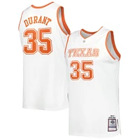 Maillot rétro Mitchell & Ness Kevin Durant pour homme, blanc, Texas Longhorns 2006/07