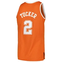 Men's Mitchell & Ness PJ Tucker Texas Orange Longhorns 2005/06 College Vault Player Swingman Jersey