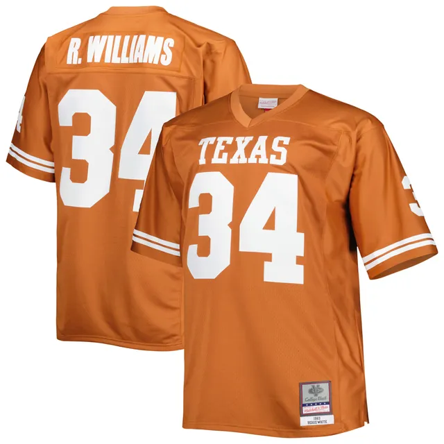 Men's Mitchell & Ness Ricky Williams Texas Orange Longhorns Big Tall Legacy Jersey