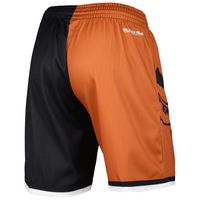 Men's Mitchell & Ness Texas Orange/Black Longhorns Big Face 5.0 Fashion Shorts