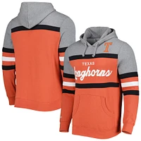 Men's Mitchell & Ness Texas Orange Longhorns Head Coach Pullover Hoodie