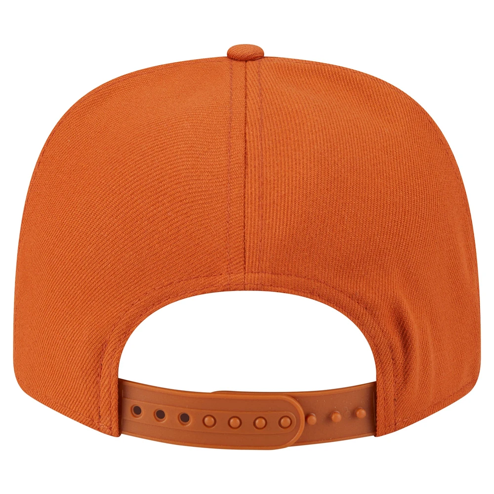 Men's New Era Texas Orange Texas Longhorns Gameday Multi-Rope 9SEVENTY Stretch-Snap Hat