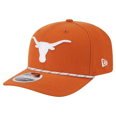 Men's New Era Texas Orange Texas Longhorns Gameday Multi-Rope 9SEVENTY Stretch-Snap Hat