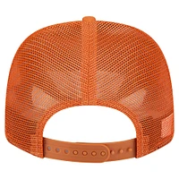 Casquette camionneur extensible à boutons-pression Texas Longhorns Primary 9SEVENTY de New Era pour homme, orange