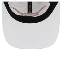 Casquette ajustable New Era Texas Longhorns Active Ripstop 9TWENTY pour homme, blanche