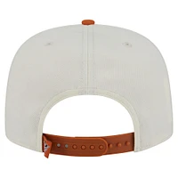 Casquette à visière plate New Era blanche Texas Longhorns 9FIFTY pour homme