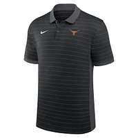 Men's Nike Texas Longhorns 2025 Early Season Coaches Sideline Victory Stripe Performance Polo