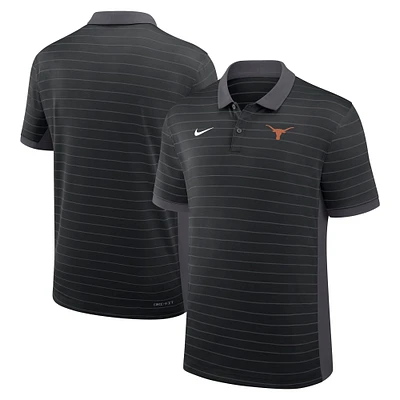 Men's Nike Texas Longhorns 2025 Early Season Coaches Sideline Victory Stripe Performance Polo